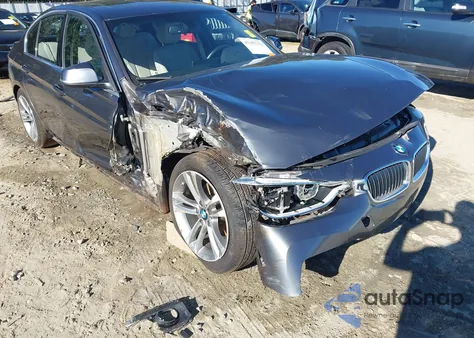 2018 BMW 330I из США, поврежденный, VIN WBA8B9G55JNU58072